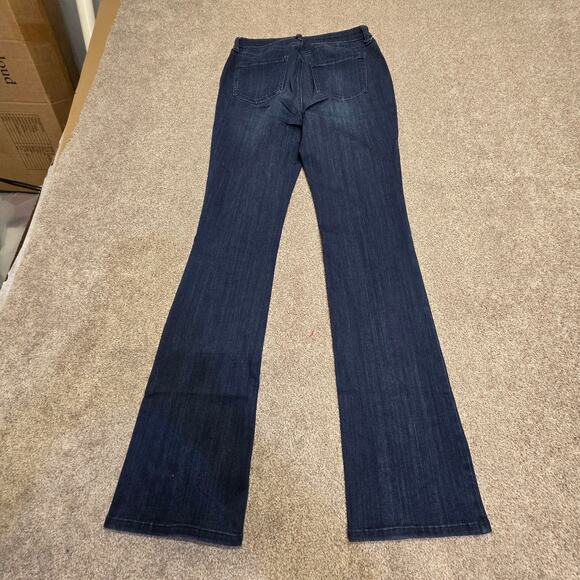 Shaping Lift Tuck Stretch Flattering Bootcut NYDJ Billie Mini Boot jean sz 4 - Picture 1 of 15